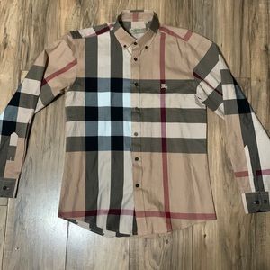 Officla Burberry button down bought from store size small